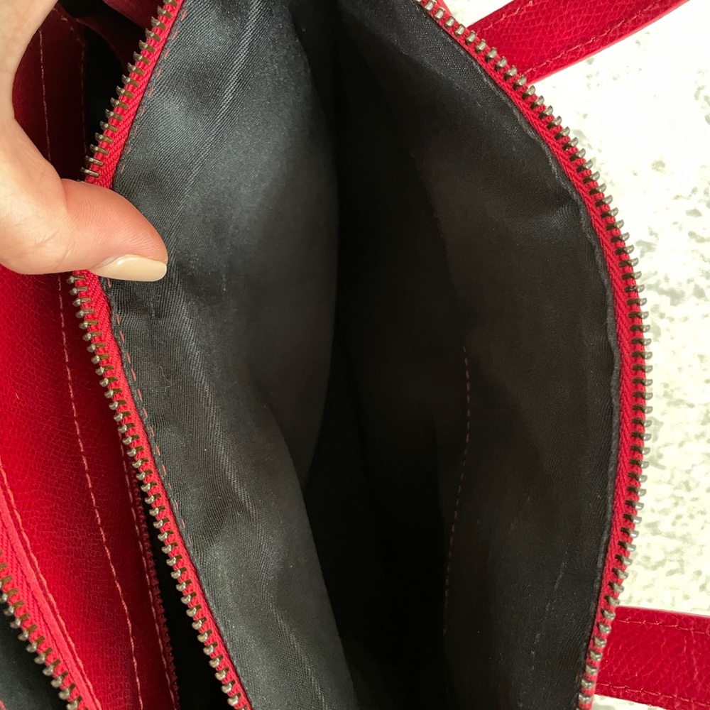 Fouetté Satchel Purse. Leather - Picture 14 of 16